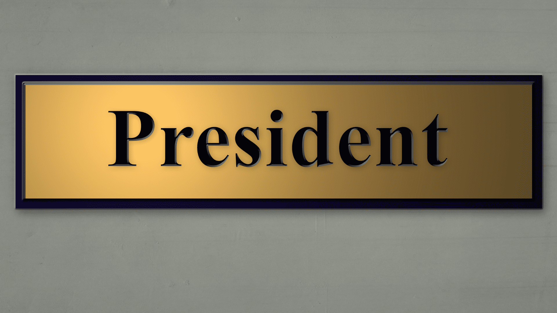 Hiring a Professional President