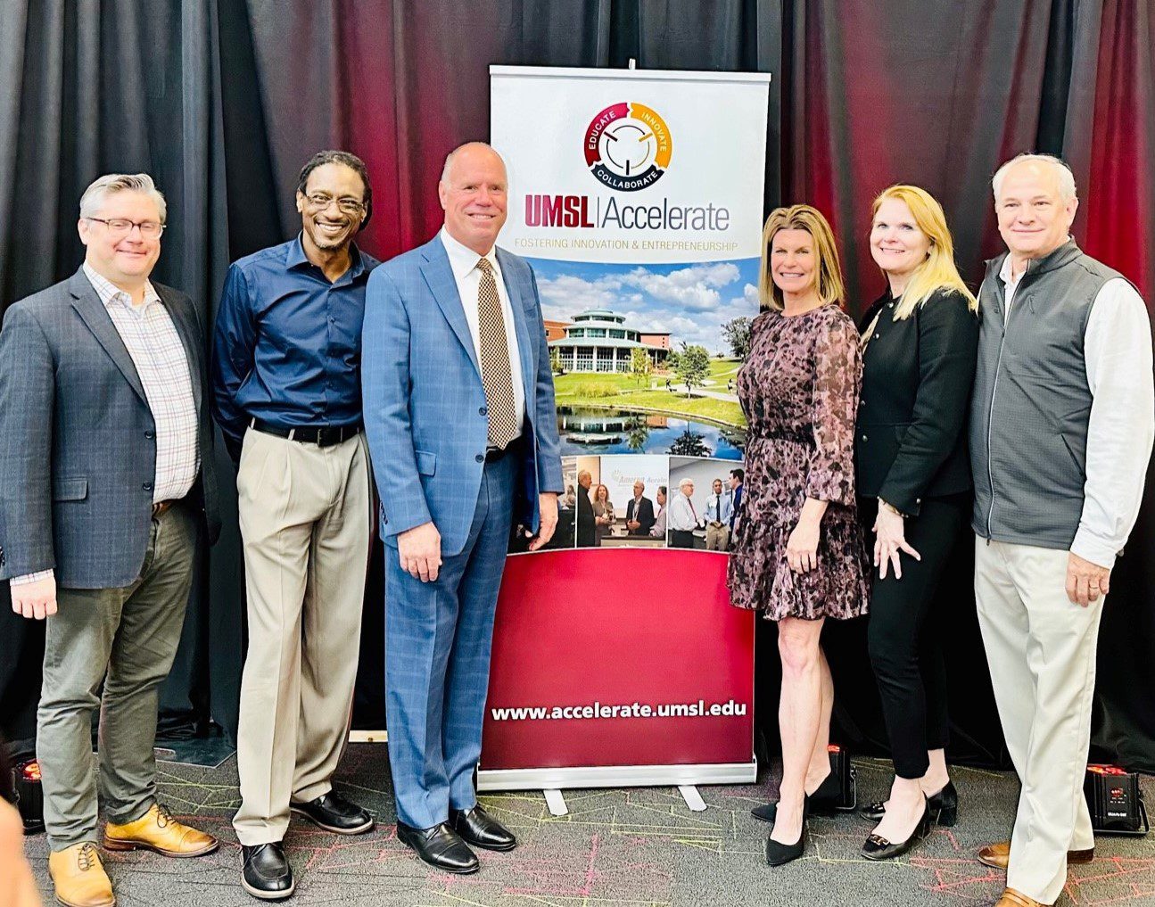 Moneta Partner Peter Racen launches the UMSL Accelerate Entrepreneur of the Year Awards to celebrate entrepreneurship