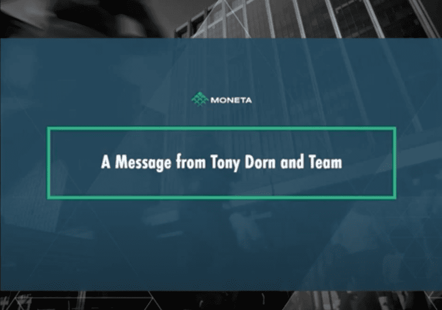 Video: A Message from Tony and Team