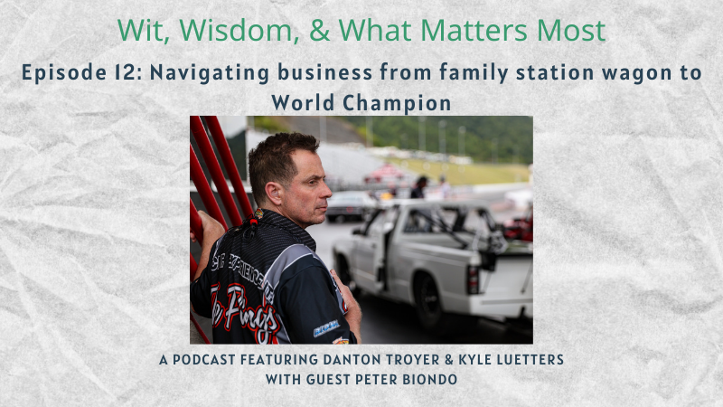 Episode 12: Navigating business from family station wagon to World Champion