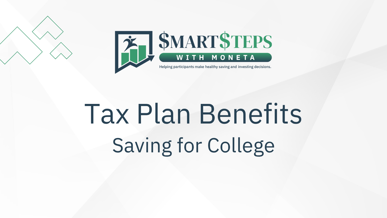 May 2026 Smart Steps – Tax Plan Benefits